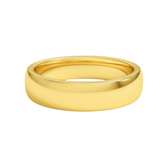 14k Yellow Gold Comfort Fit Wedding Band (6.00 mm)