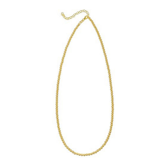 14k Yellow Gold Bead Chain (3mm)