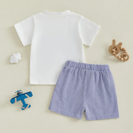 2Pc Emergency Services Embroidery Outfit 6M-4T