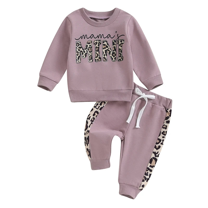 2Pc Mamas Mini Sweatsuit set