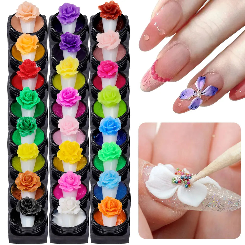 12 Color Gel for Nails