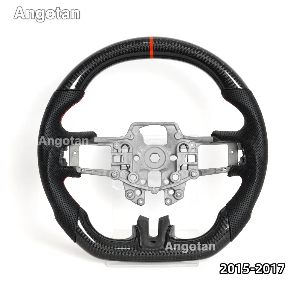 LED Carbon Fiber Steering Wheel for Ford Mustang 2015-2023