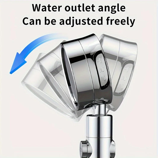 1PC 3-level Adjustable Shower Head With Filter