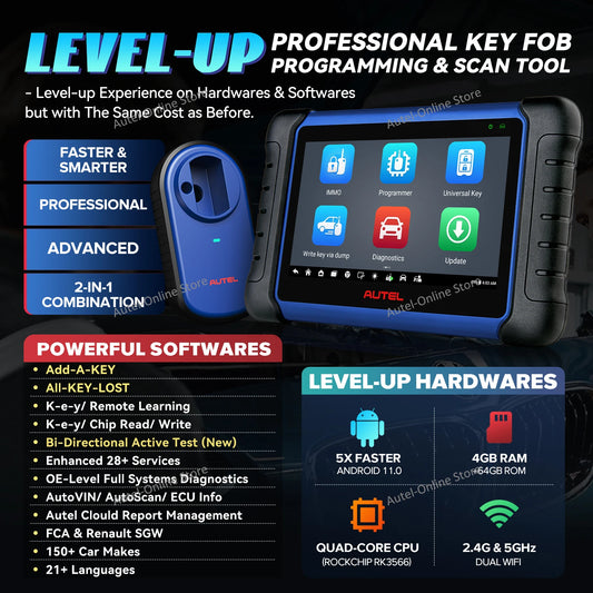 Autel IM508S Key Programmer All-in-one OBD2 Automotive Scanner