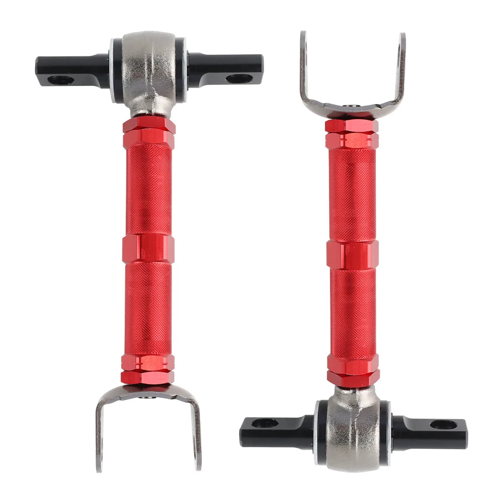 1Pair Alloy Steel Adjustable Rear Control Camber Arms for 01-05 Honda Civic 02-06 Acura RSX