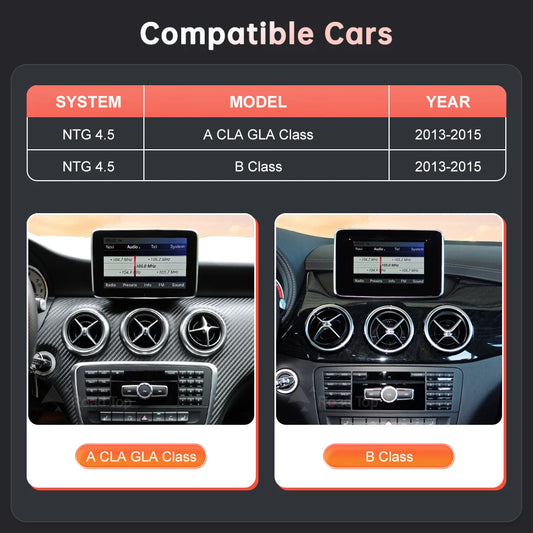 Android CarPlay Mercedes Benz CLA 2013-2015