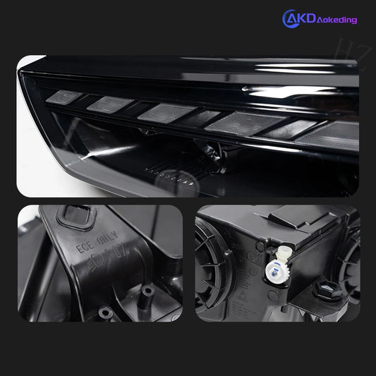 Xenon Headlights For Audi A3 2013-2016