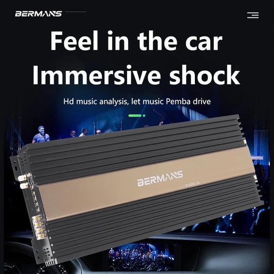 Competition grade 6500W mono car audio amplifier