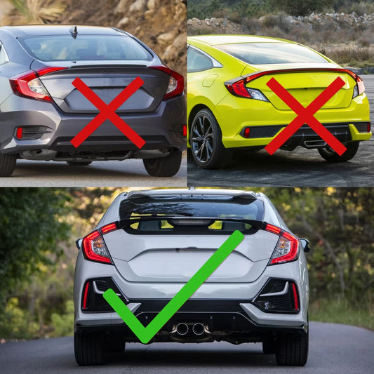 LED Tail Lights for Honda Civic Hatchback Type-R 2016-2021