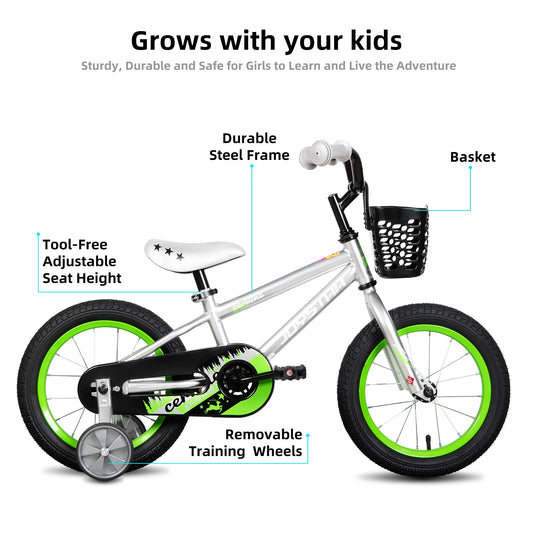 JOYSTAR Cervine 14 18 20 Inch Kids Bike