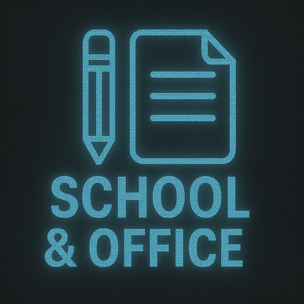 SCHOOL & OFFICE