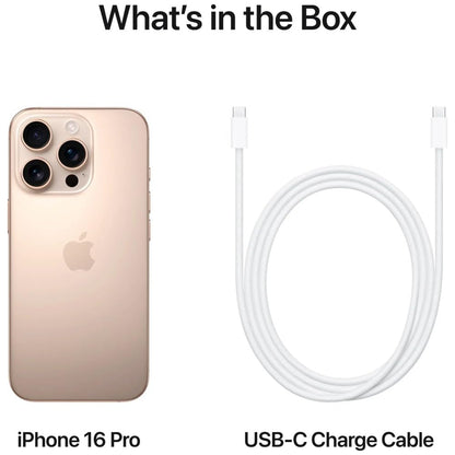 Apple iPhone 16 Pro Max, US Version, 256GB, Natural Titanium - Unlocked (Renewed)