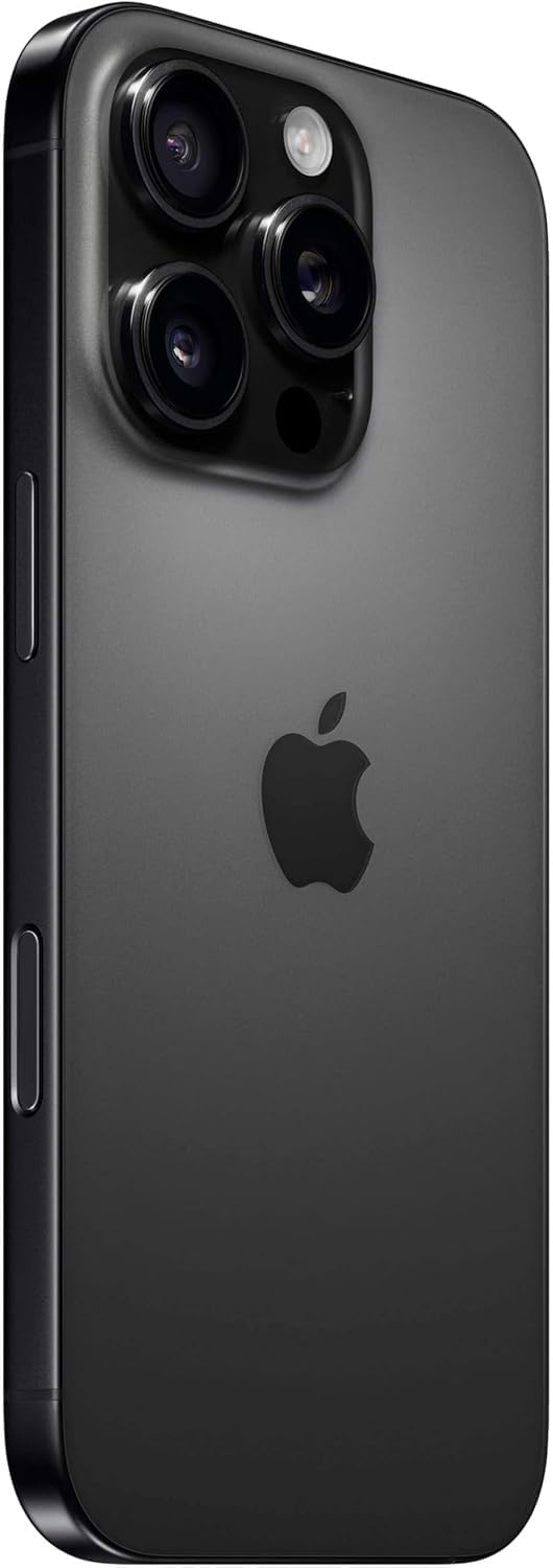 Apple iPhone 16 Pro Max, US Version, 256GB, Natural Titanium - Unlocked (Renewed)