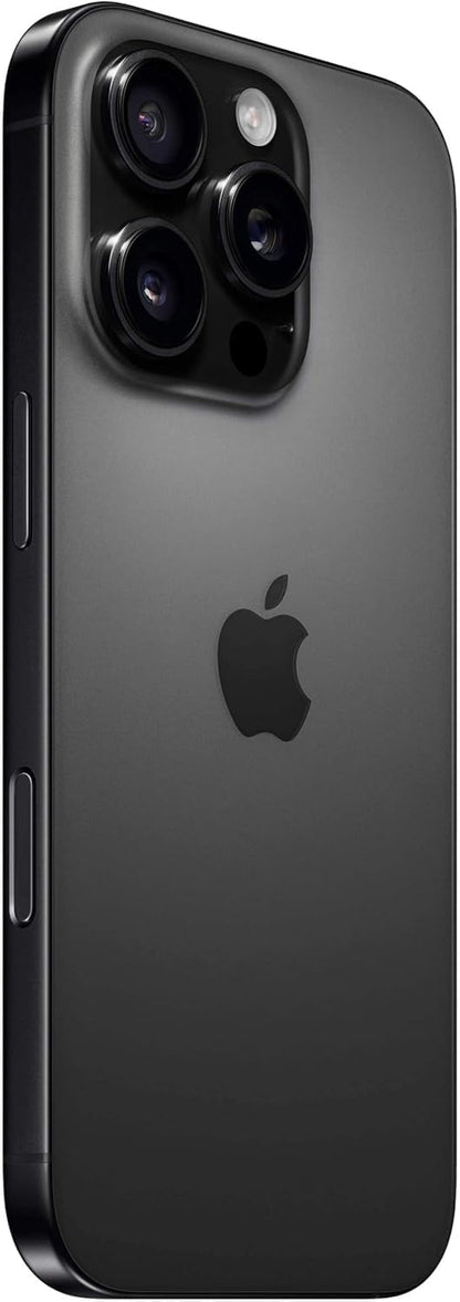 Apple iPhone 16 Pro Max, US Version, 256GB, Natural Titanium - Unlocked (Renewed)