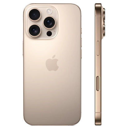 Apple iPhone 16 Pro Max, US Version, 256GB, Natural Titanium - Unlocked (Renewed)