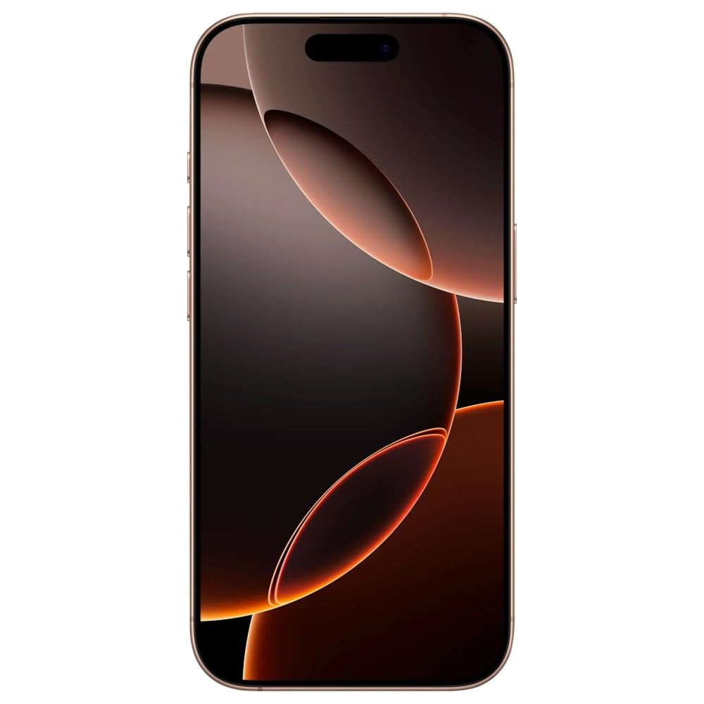 Apple iPhone 16 Pro Max, US Version, 256GB, Natural Titanium - Unlocked (Renewed)