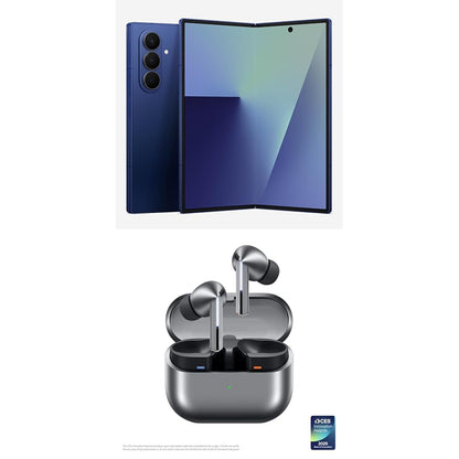 Samsung Galaxy Z Fold7 Cell Phone, 256GB AI Smartphone, Unlocked Android, AI Photo Edits, Large Screen, Long Battery Life, 2025, US 1 Yr Manufacturer Warranty, Silver Shadow