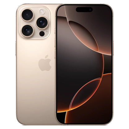 Apple iPhone 16 Pro Max, US Version, 256GB, Natural Titanium - Unlocked (Renewed)