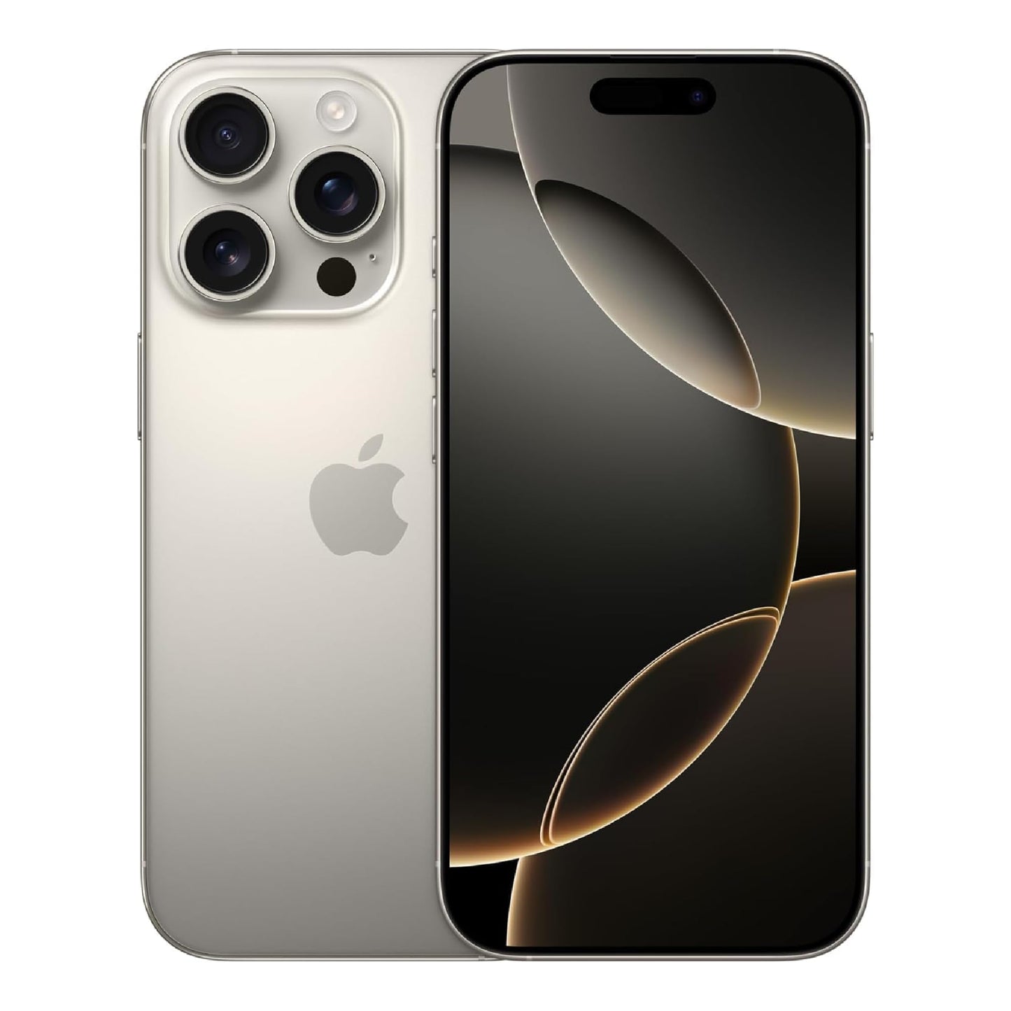 Apple iPhone 16 Pro Max, US Version, 256GB, Natural Titanium - Unlocked (Renewed)
