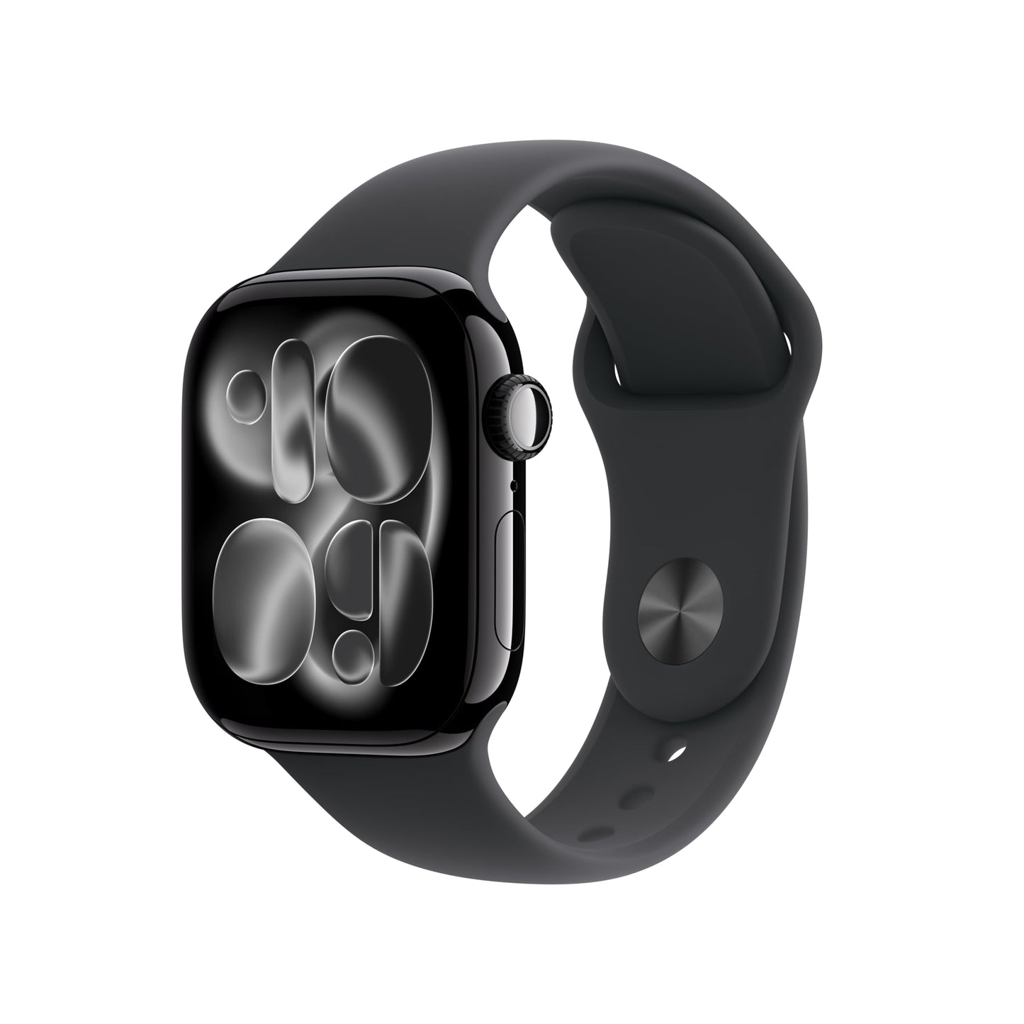 Apple Watch Series 11 [GPS + Cellular 46mm] Smartwatch with Jet Black Aluminum Case with Black Sport Band - M/L. Sleep Score, Fitness Tracker, Health Monitoring, Always-On Display, Water Resistant