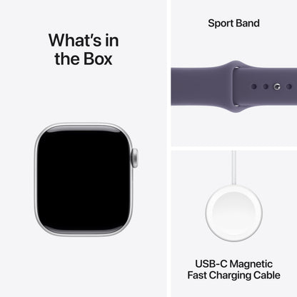 Apple Watch Series 11 [GPS + Cellular 46mm] Smartwatch with Jet Black Aluminum Case with Black Sport Band - M/L. Sleep Score, Fitness Tracker, Health Monitoring, Always-On Display, Water Resistant