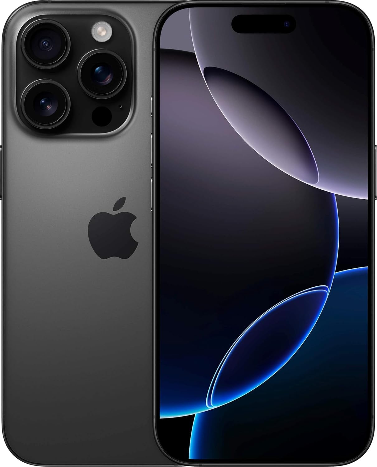 Apple iPhone 16 Pro Max, US Version, 256GB, Natural Titanium - Unlocked (Renewed)