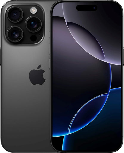 Apple iPhone 16 Pro Max, US Version, 256GB, Natural Titanium - Unlocked (Renewed)