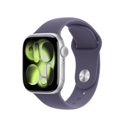 Apple Watch Series 11 [GPS + Cellular 46mm] Smartwatch with Jet Black Aluminum Case with Black Sport Band - M/L. Sleep Score, Fitness Tracker, Health Monitoring, Always-On Display, Water Resistant