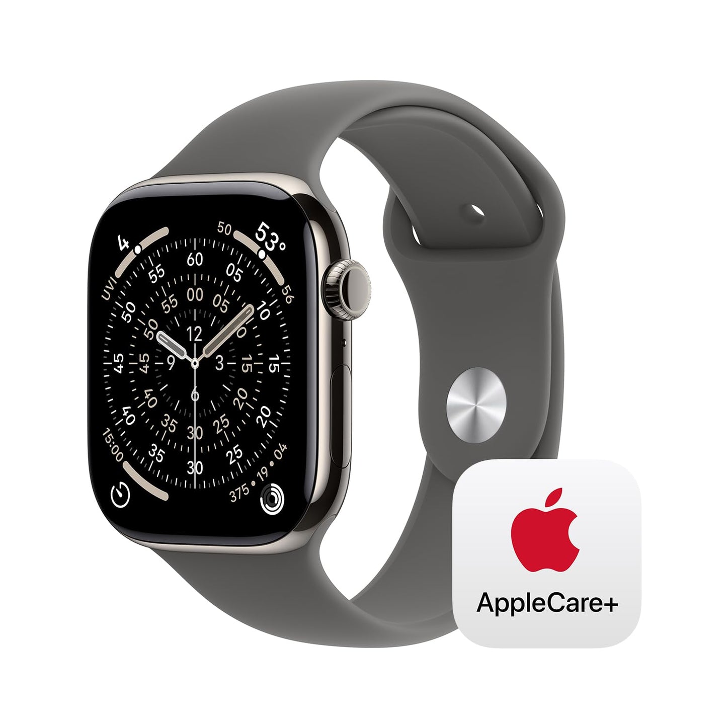 Apple Watch Series 11 [GPS + Cellular 46mm] Smartwatch with Jet Black Aluminum Case with Black Sport Band - M/L. Sleep Score, Fitness Tracker, Health Monitoring, Always-On Display, Water Resistant