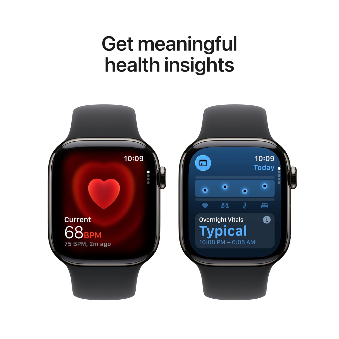 Apple Watch Series 11 [GPS + Cellular 46mm] Smartwatch with Jet Black Aluminum Case with Black Sport Band - M/L. Sleep Score, Fitness Tracker, Health Monitoring, Always-On Display, Water Resistant