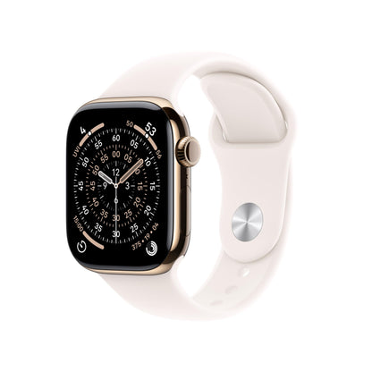 Apple Watch Series 11 [GPS + Cellular 46mm] Smartwatch with Jet Black Aluminum Case with Black Sport Band - M/L. Sleep Score, Fitness Tracker, Health Monitoring, Always-On Display, Water Resistant