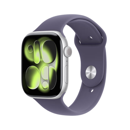 Apple Watch Series 11 [GPS + Cellular 46mm] Smartwatch with Jet Black Aluminum Case with Black Sport Band - M/L. Sleep Score, Fitness Tracker, Health Monitoring, Always-On Display, Water Resistant