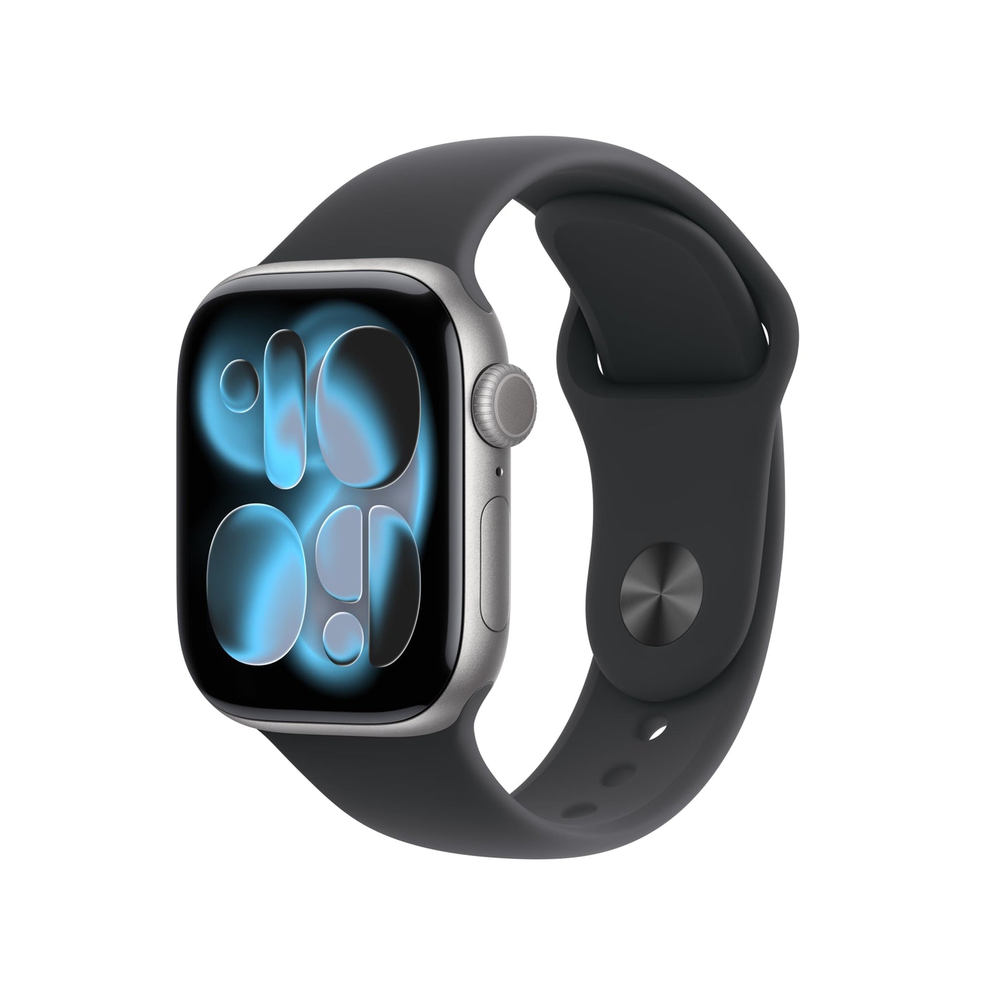 Apple Watch Series 11 [GPS + Cellular 46mm] Smartwatch with Jet Black Aluminum Case with Black Sport Band - M/L. Sleep Score, Fitness Tracker, Health Monitoring, Always-On Display, Water Resistant