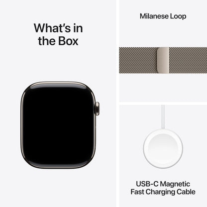 Apple Watch Series 11 [GPS + Cellular 46mm] Smartwatch with Jet Black Aluminum Case with Black Sport Band - M/L. Sleep Score, Fitness Tracker, Health Monitoring, Always-On Display, Water Resistant