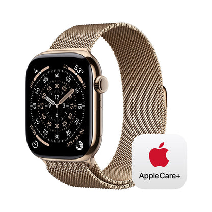 Apple Watch Series 11 [GPS + Cellular 46mm] Smartwatch with Jet Black Aluminum Case with Black Sport Band - M/L. Sleep Score, Fitness Tracker, Health Monitoring, Always-On Display, Water Resistant