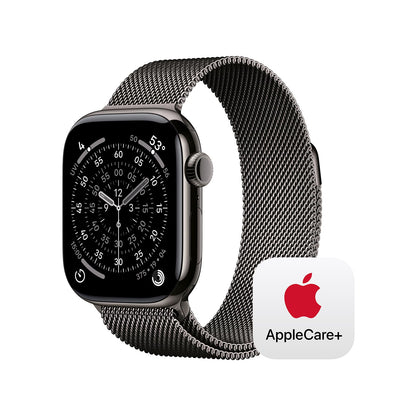 Apple Watch Series 11 [GPS + Cellular 46mm] Smartwatch with Jet Black Aluminum Case with Black Sport Band - M/L. Sleep Score, Fitness Tracker, Health Monitoring, Always-On Display, Water Resistant