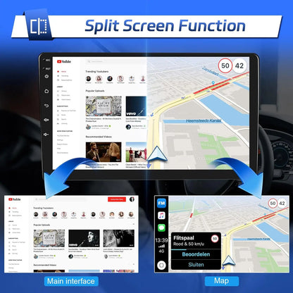 9" Touch Screen Wireless  Radio w/ Backup Camera for Dodge 2008-2020 Chrysler 2011-2016