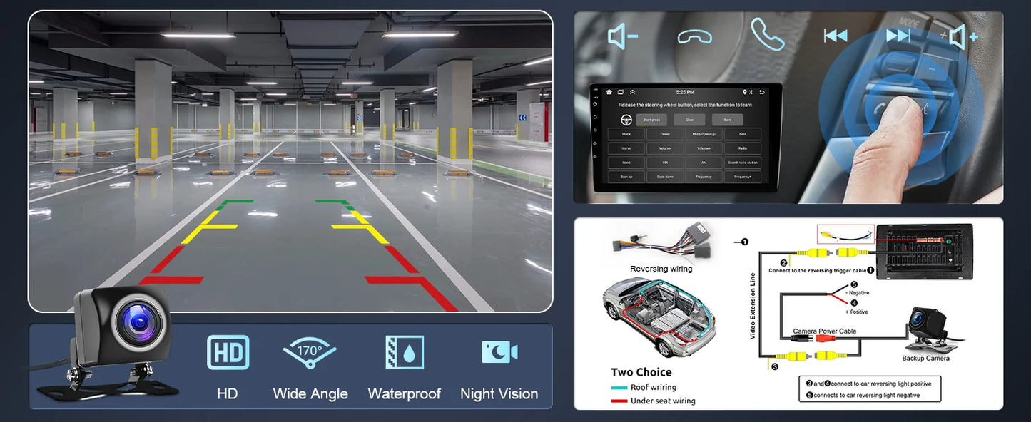 10.1 Inch Wireless CarPlay Android Auto Radio for Honda Accord 8th 2008-2013