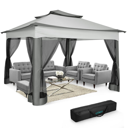 12x12 Canopy Tent W/ Mosquito Net