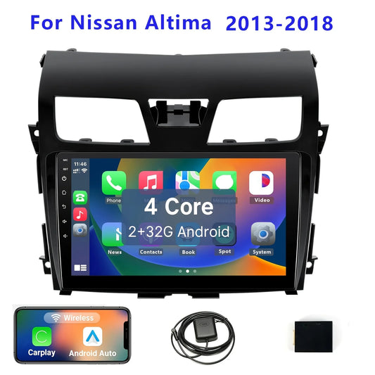 10.1 Inch CarPlay For Nissan 2013-2018