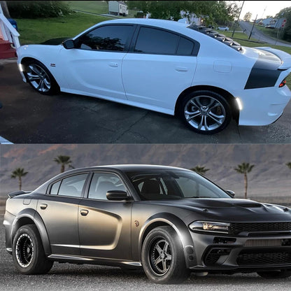 iJDM Front/Rear Bumper Side Marker Replace OEM Sidemarker Lamps For Dodge Charger 15-22