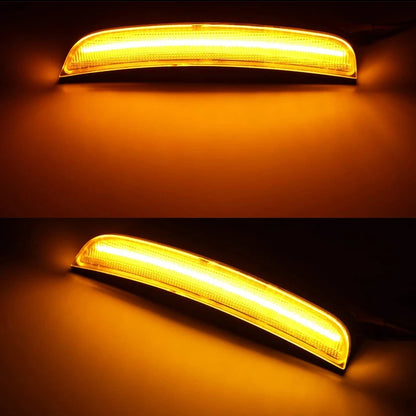 iJDM Front/Rear Bumper Side Marker Replace OEM Sidemarker Lamps For Dodge Charger 15-22