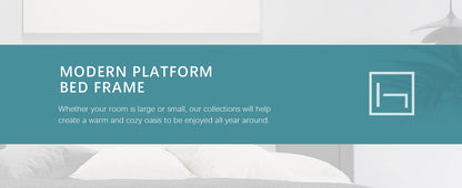 Queen Modern Faux Leather Adjustable Bed Frame