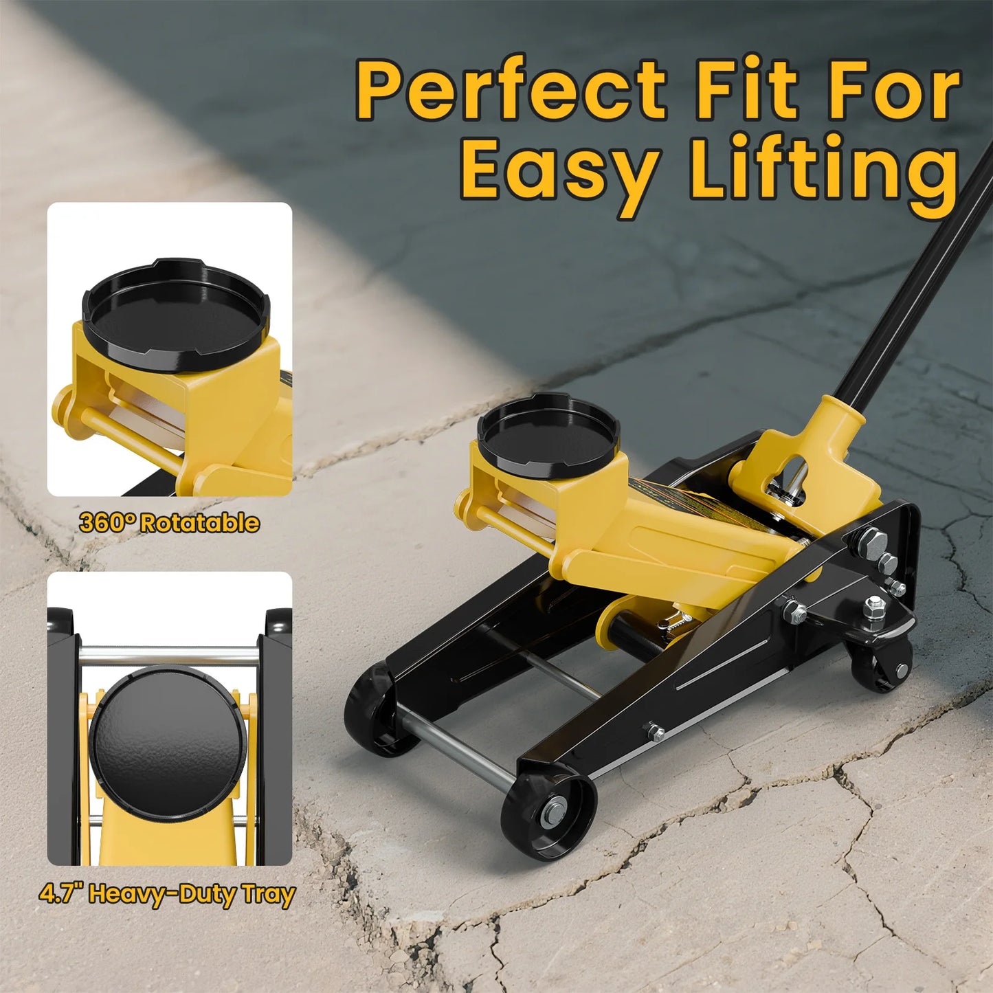 Kieperi 3 Ton Floor Jack