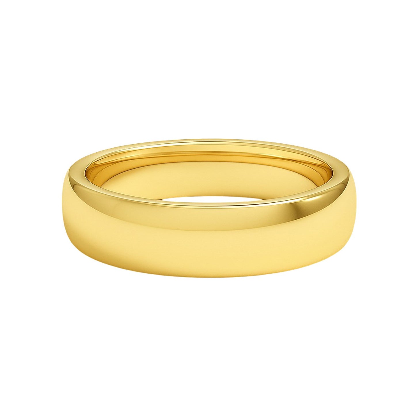14k Yellow Gold Comfort Fit Wedding Band (6.00 mm)