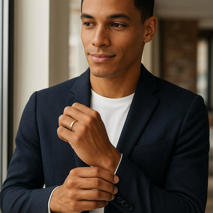 14k Yellow Gold Comfort Fit Wedding Band(4.00 mm)