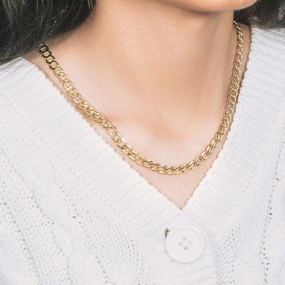 10k Yellow Gold Curb Chain (6.20 mm)