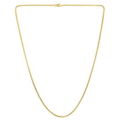 Popcorn Chain in 14k Yellow Gold (1.60 mm)