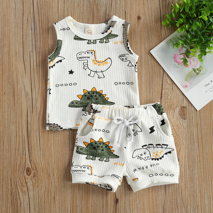 2Pcs Dino Set 0-24M
