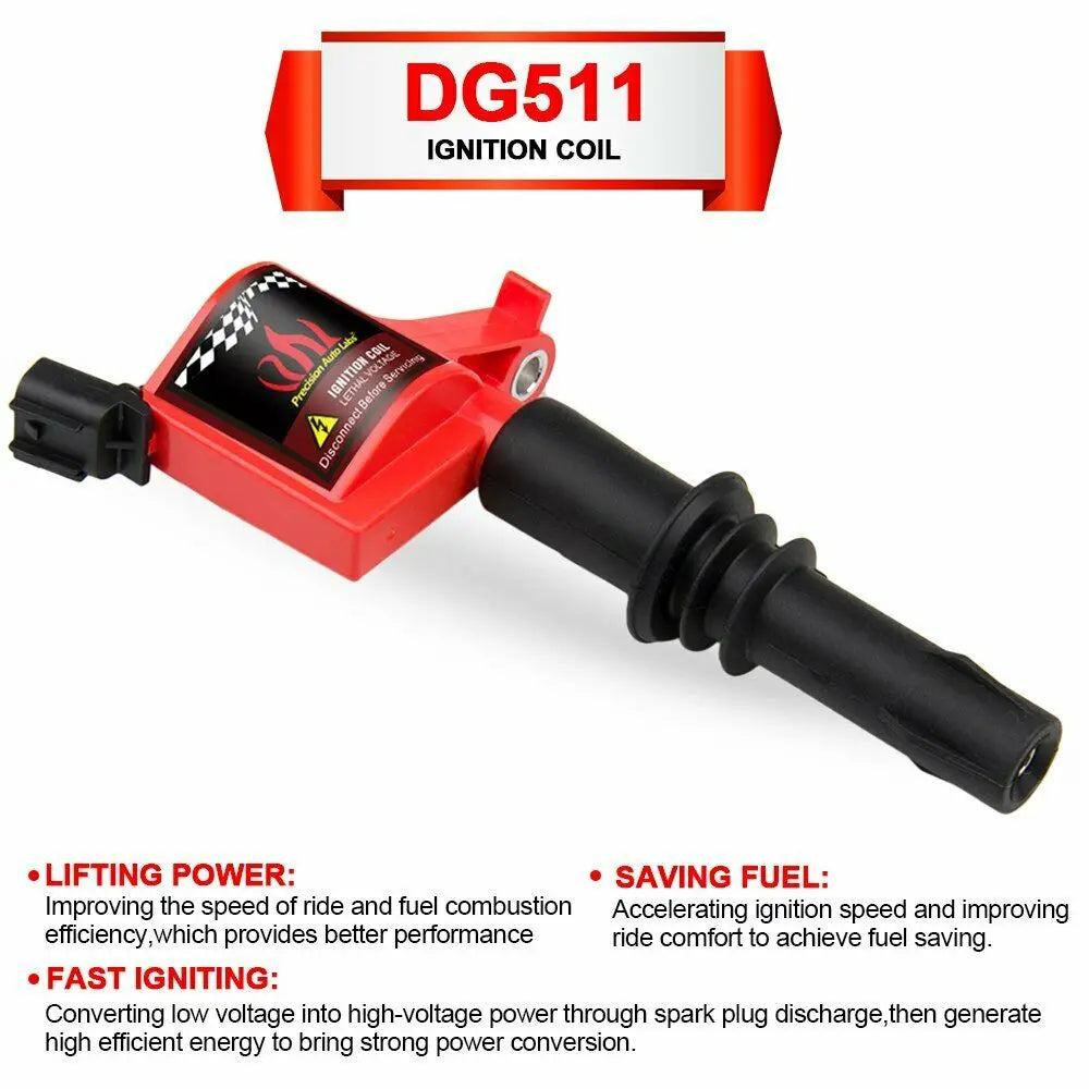 8 pcs Car Ignition Coil DG511 Ignition Coils for Ford 5.4L V8 2004-2008